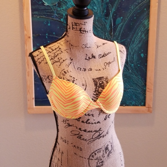 PINK Victoria's Secret Other - 🦄SALE🦄 PINK Orange Zebra Bra